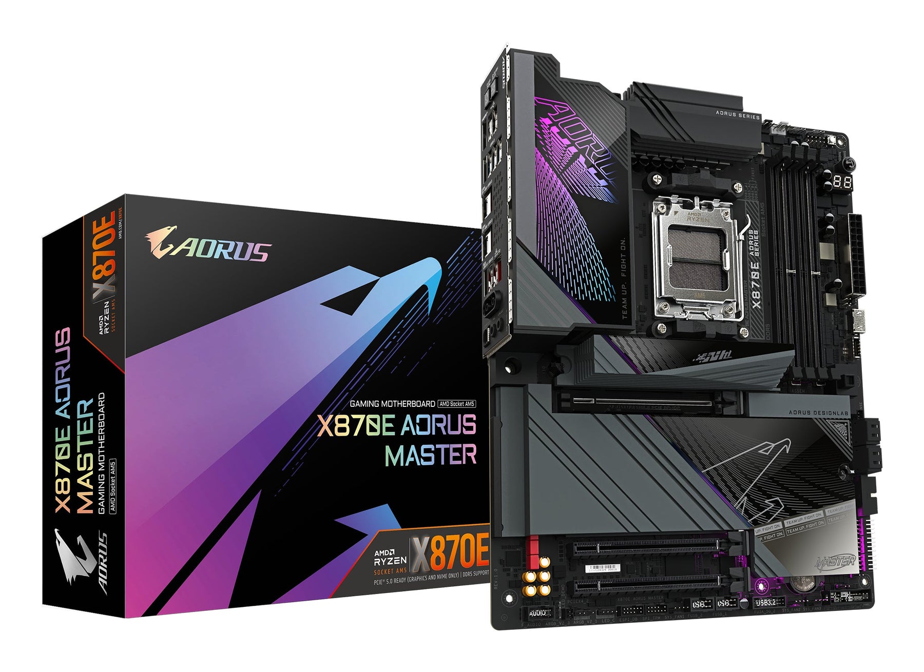Unleash Gaming Power with GIGABYTE X870E AORUS MASTER