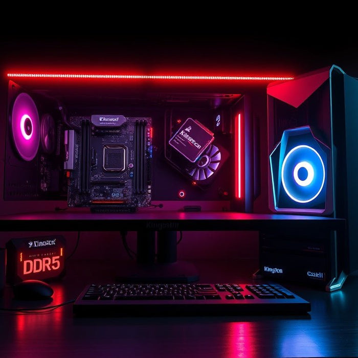 Eleva tu sistema con la última tecnología de memoria DDR5 de Kingston FURY