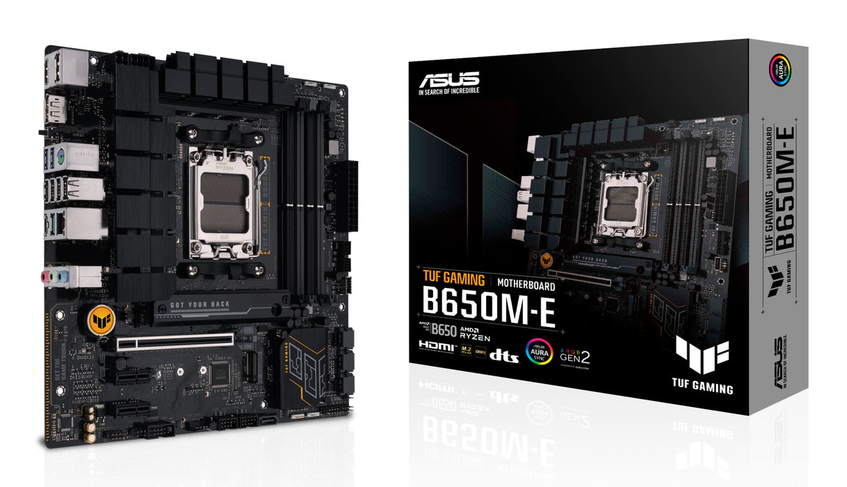 ASUS TUF GAMING B650M-E AMD B650 Socket AM5 micro ATX