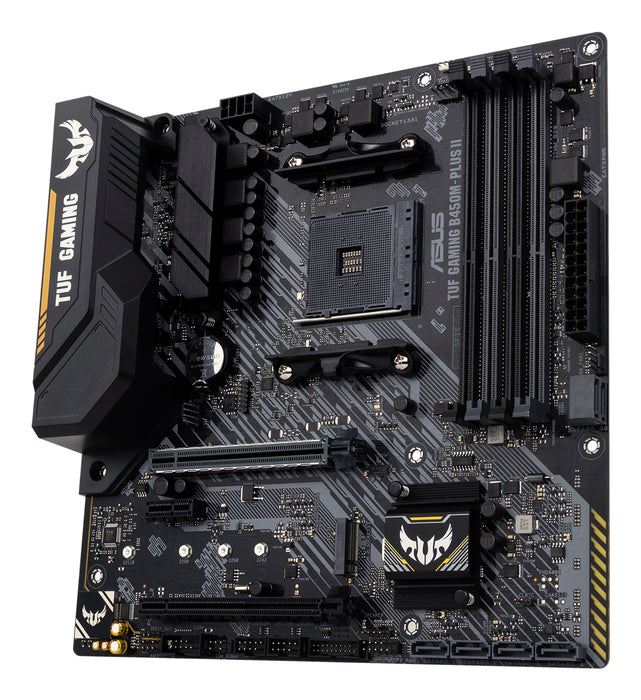 ASUS TUF Gaming B450M-Plus II AMD B450 Socket AM4 micro ATX