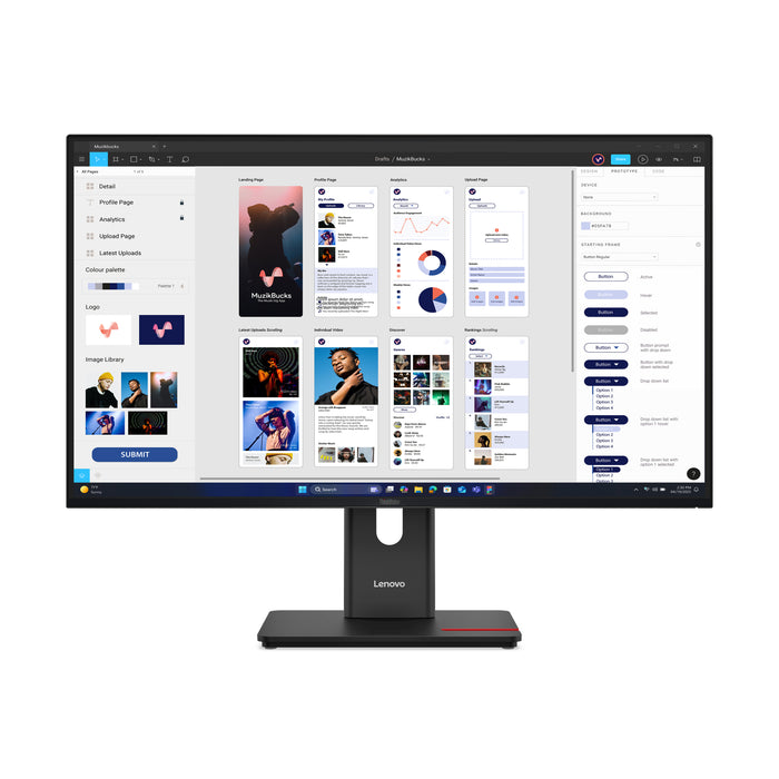 Lenovo ThinkVision T32UD-40 computer monitor