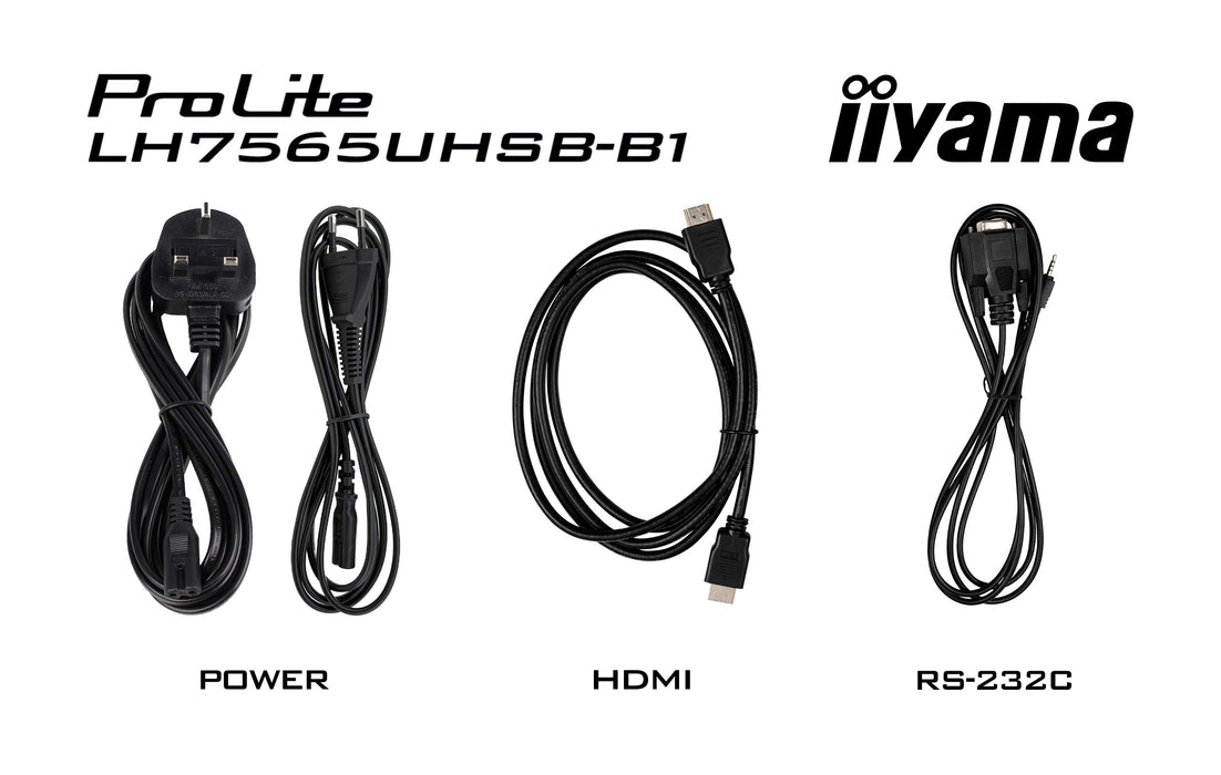 iiyama LH7565UHSB-B1 Signage Display