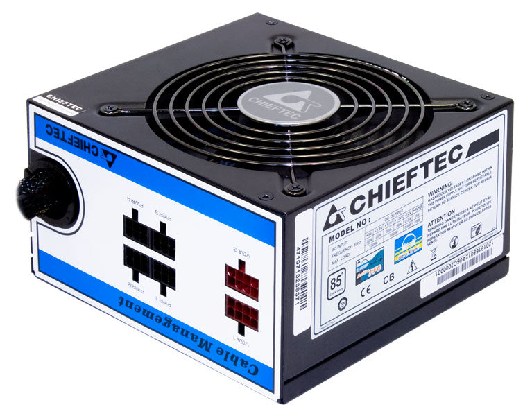 Chieftec CTG-550C power supply unit 550 W 20+4 pin ATX ATX Black