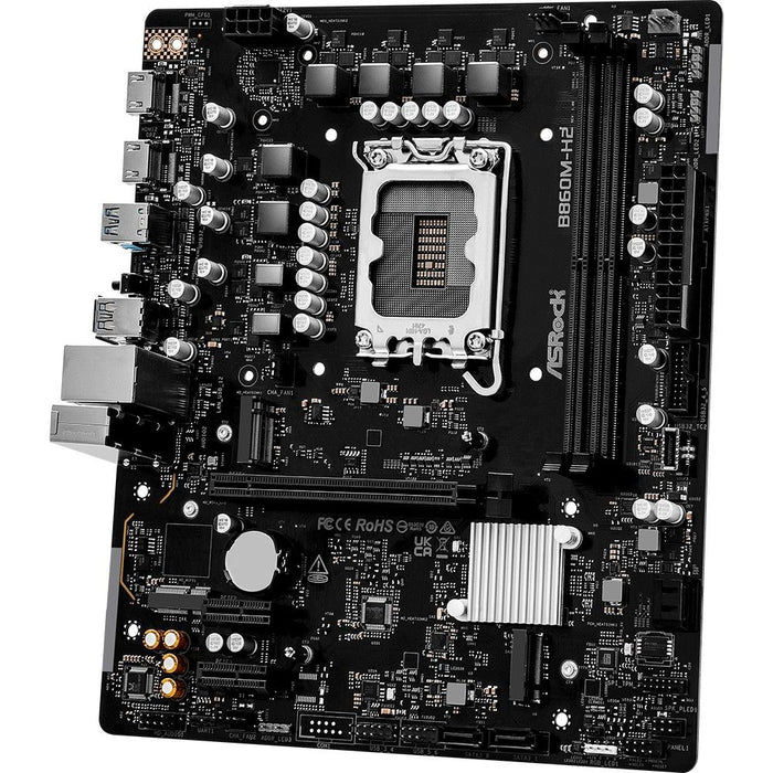 ASRock B860M-H2 DDR5 PCIe 4.0 Micro-ATX Motherboard