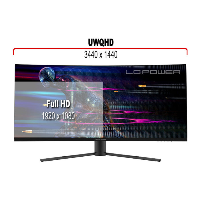 LC-Power LC-M34-UWQHD-165-C computer monitor