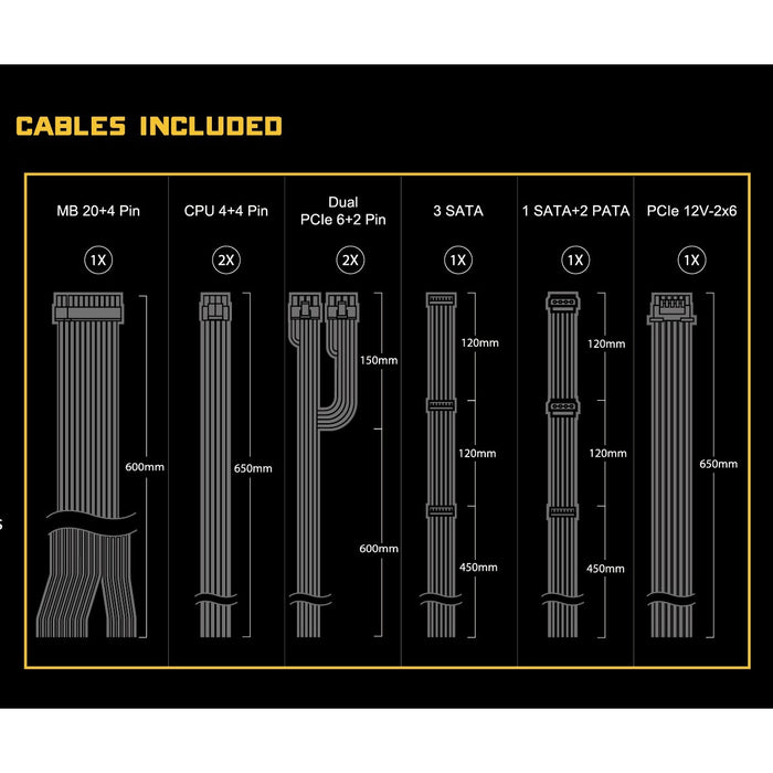 Asrock Challenger CL-850G power supply unit