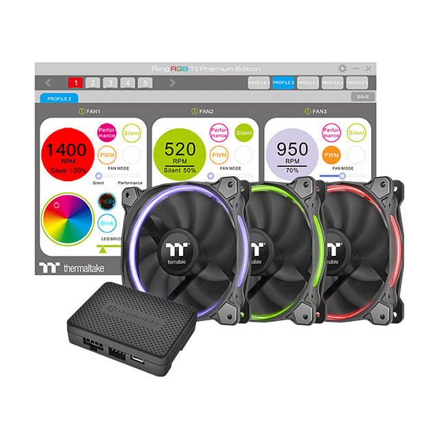 Thermaltake CL-F051-PL14SW-A computer cooling system