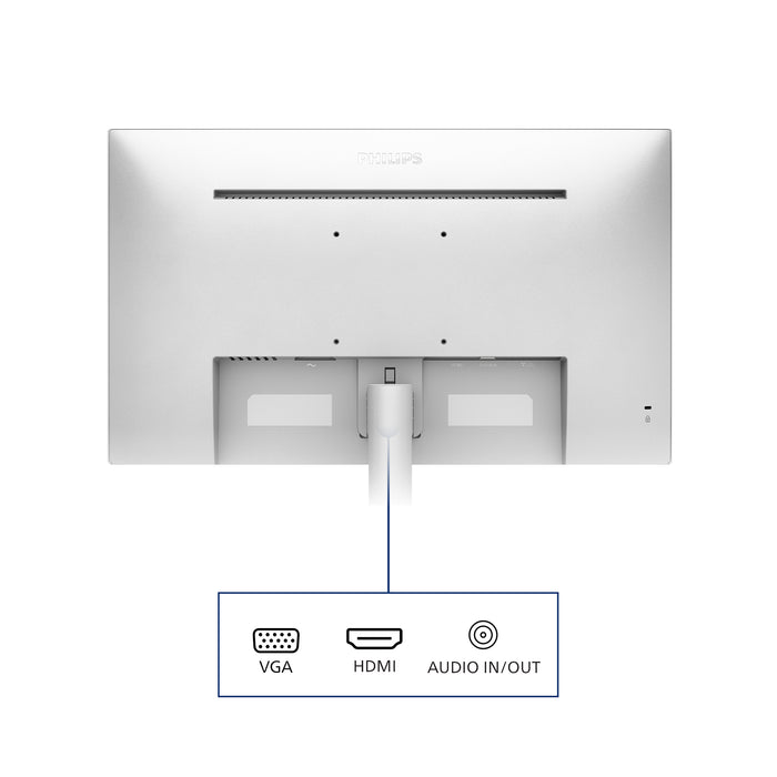 Philips V Line 241V8AW/00 computer monitor 60.5 cm (23.8") 1920 x 1080 pixels Full HD LCD White