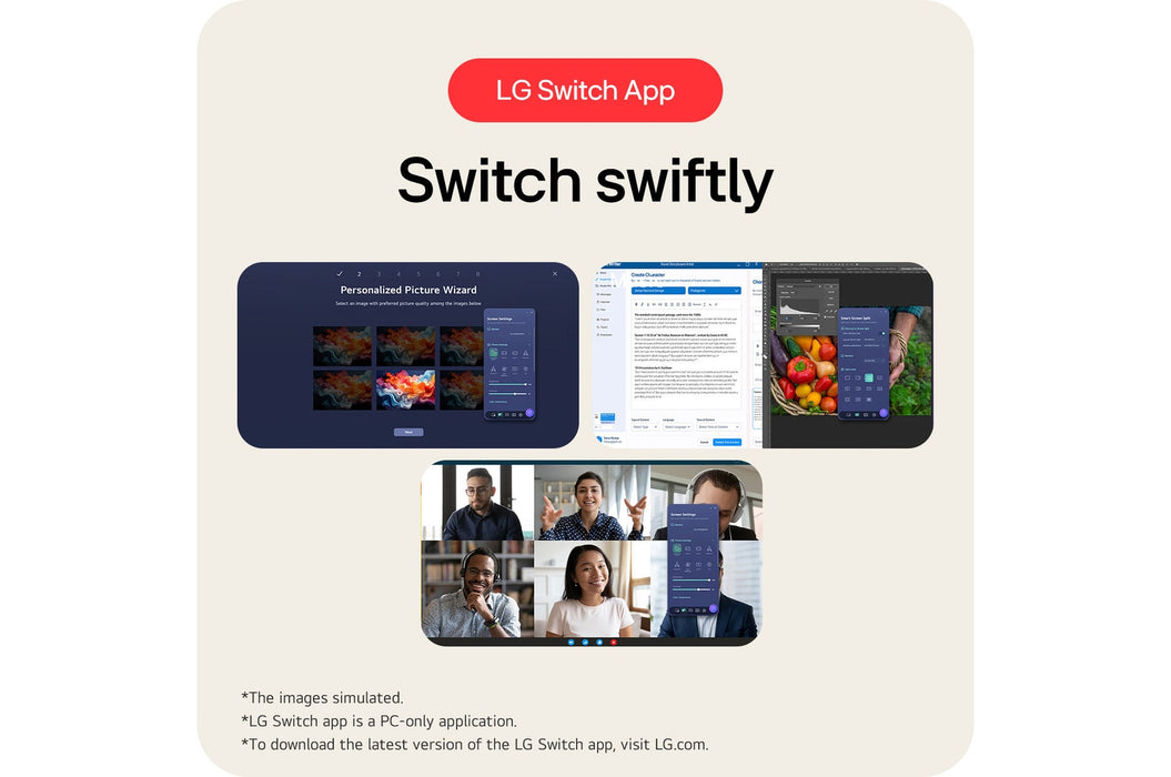 LG 34U511A-B LED display