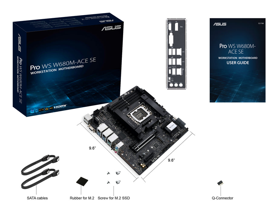 ASUS PRO WS W680M-ACE SE Intel W680 LGA 1700 micro ATX