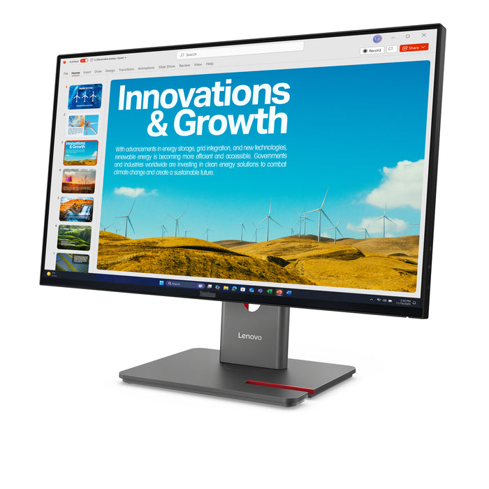 Lenovo ThinkVision P24QD-40 computer monitor