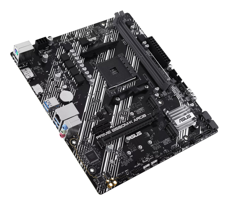 ASUS PRIME B550M-K ARGB AMD B550 Socket AM4 micro ATX