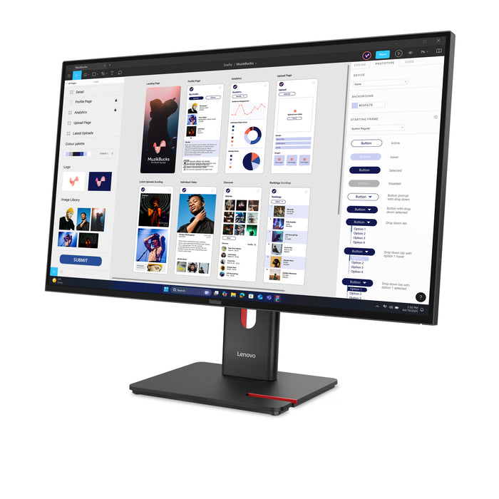 Lenovo ThinkVision T32UD-40 computer monitor