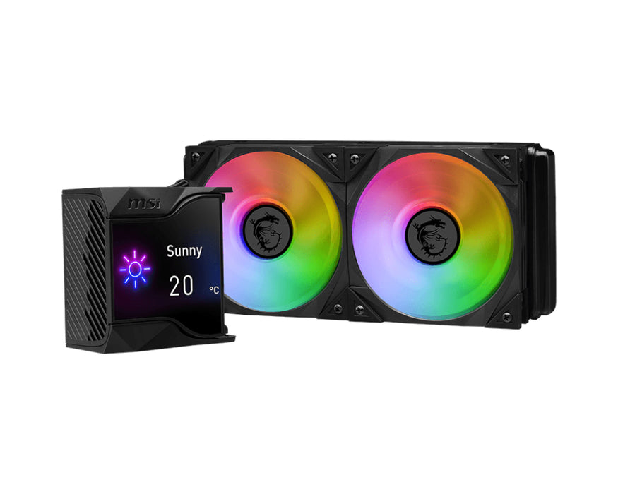 MSI MPG Coreliquid D240 Processor Liquid cooling kit 12 cm Black 1 pc(s)