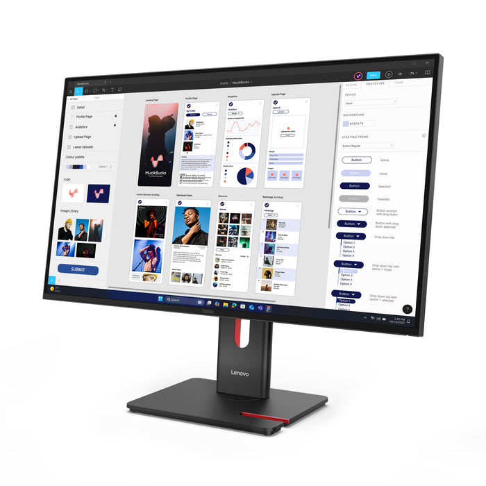 Lenovo ThinkVision T32UD-40 computer monitor