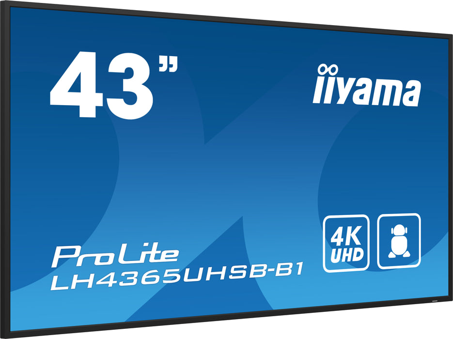 iiyama LH4365UHSB-B1 Signage Display