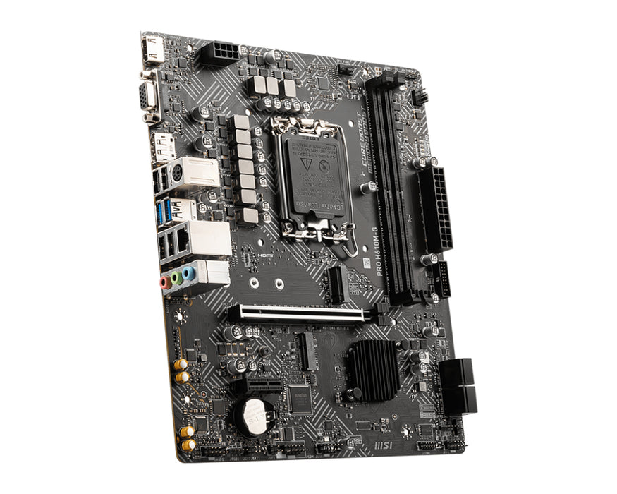 MSI PRO H610M-G motherboard