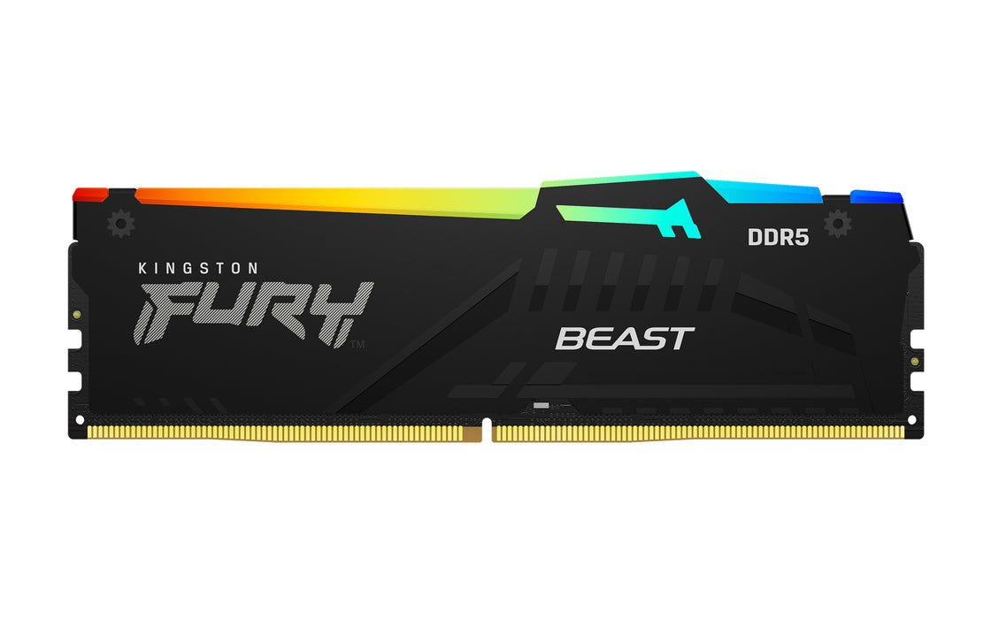 Kingston Technology FURY Beast 16GB 5600MT/s DDR5 CL36 DIMM (Kit of 2) RGB EXPO