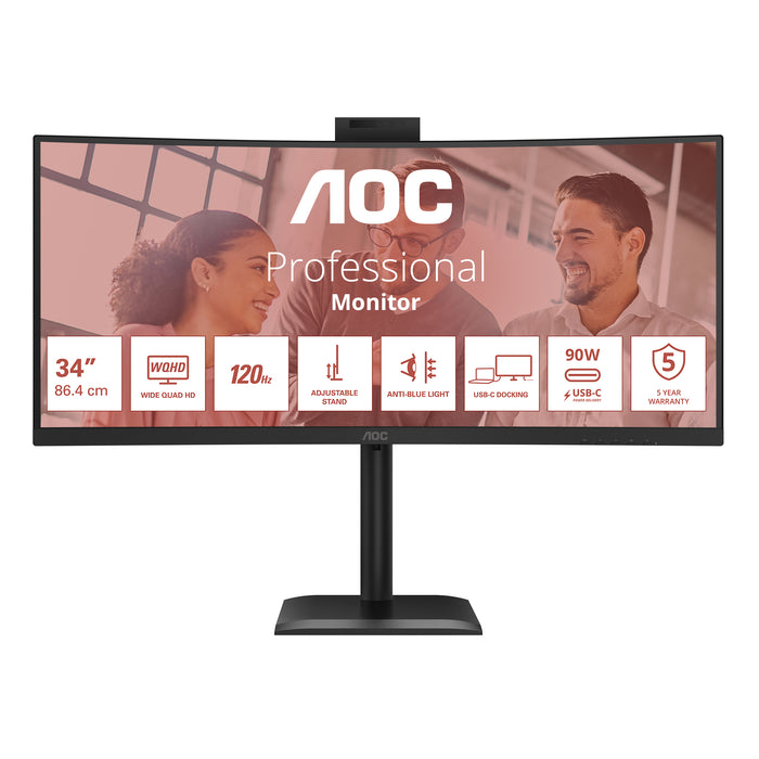 AOC E4 CU34E4CW computer monitor