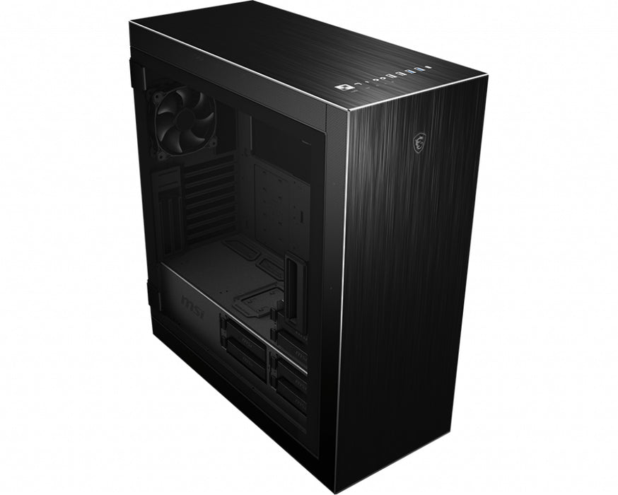MSI MPG SEKIRA 500P Full Tower Gaming Computer Case 'Black, 4x 120mm PWM Fans, USB Type-C, Tempered Glass Panel, E-ATX, ATX, mATX, mini-ITX'