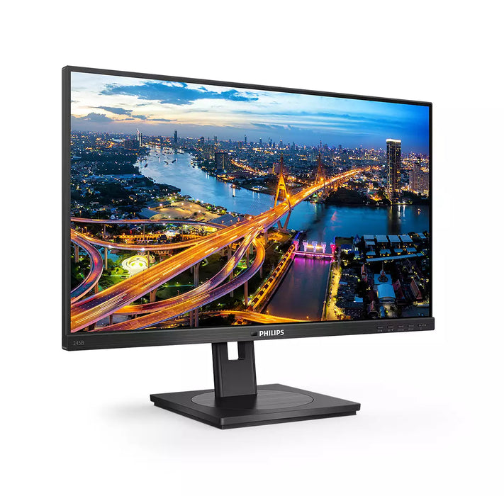 Philips B Line 245B1/00 computer monitor 60.5 cm (23.8") 2560 x 1440 pixels Quad HD LED Black