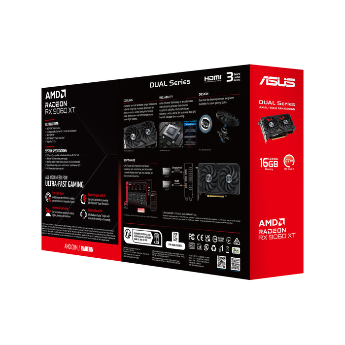 ASUS Dual -RX9060XT-16G