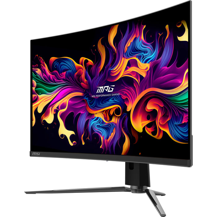MSI MPG 321CURXDE QD-OLED computer monitor 80 cm (31.5") 3840 x 2160 pixels 4K Ultra HD Black