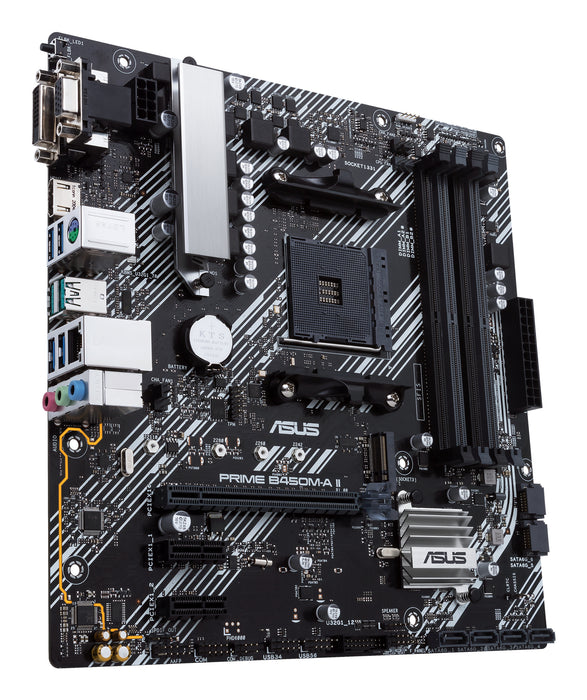 ASUS PRIME B450M-A II AMD B450 Socket AM4 micro ATX