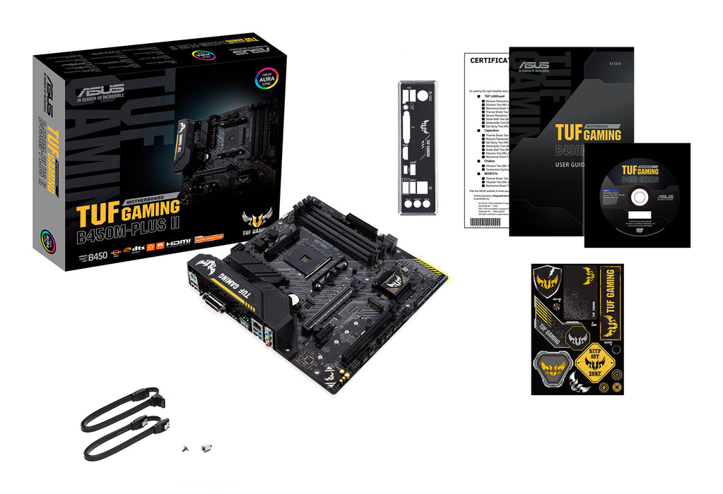 ASUS TUF Gaming B450M-Plus II AMD B450 Socket AM4 micro ATX