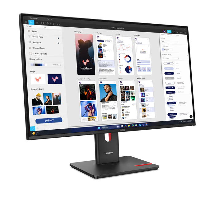 Lenovo ThinkVision T32UD-40 computer monitor