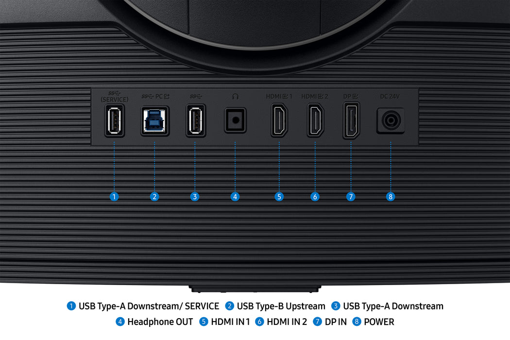 Samsung G75F computer monitor