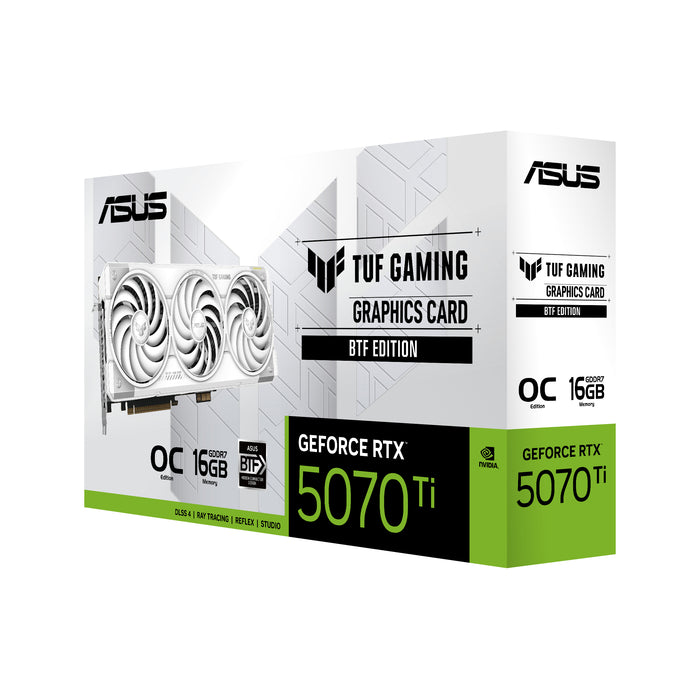 ASUS TUF Gaming TUF-RTX5070TI-O16G-BTF-WHITE