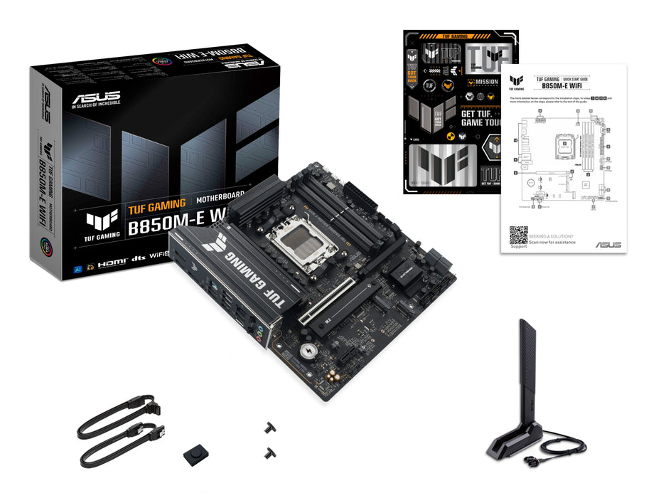 ASUS TUF GAMING B850M-E WIFI AMD B850 Socket AM5 micro ATX