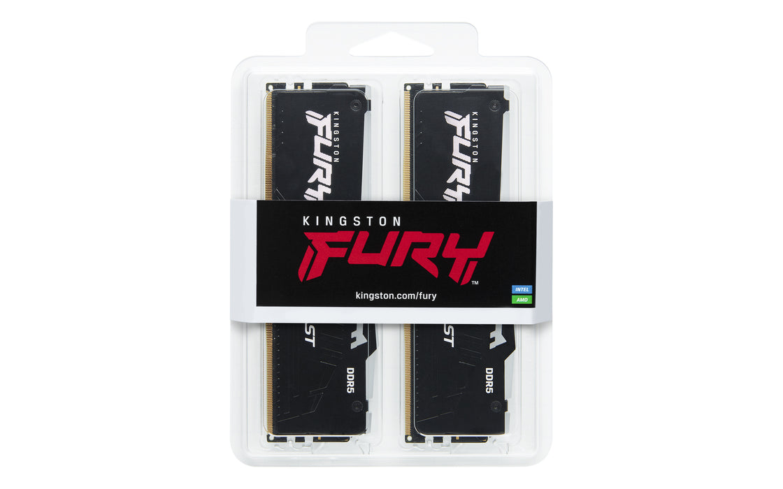 Kingston Technology FURY Beast 16GB 5600MT/s DDR5 CL36 DIMM (Kit of 2) RGB EXPO