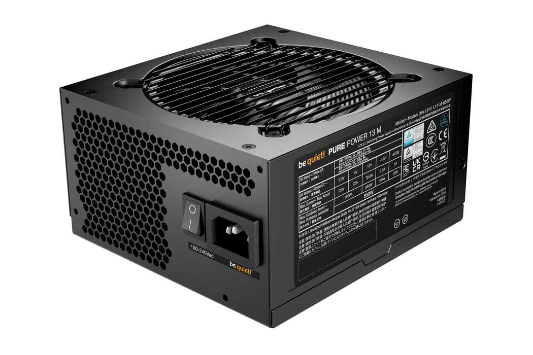 be quiet! Pure Power 13 M | 850W power supply unit 20+4 pin ATX ATX Black