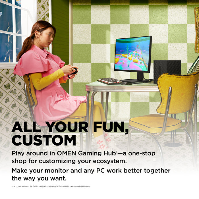 OMEN by HP 27 inch FHD 165Hz Gaming Monitor - OMEN 27 computer monitor