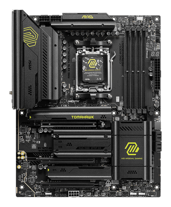 MSI MAG X870 TOMAHAWK WIFI motherboard AMD X870 Socket AM5 ATX