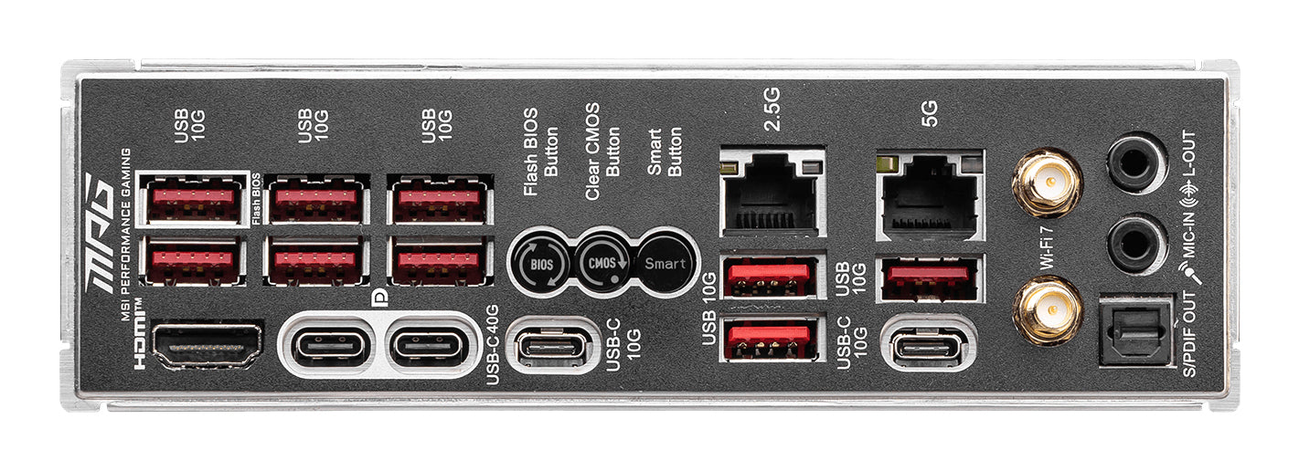 MSI MPG X870E CARBON WIFI motherboard