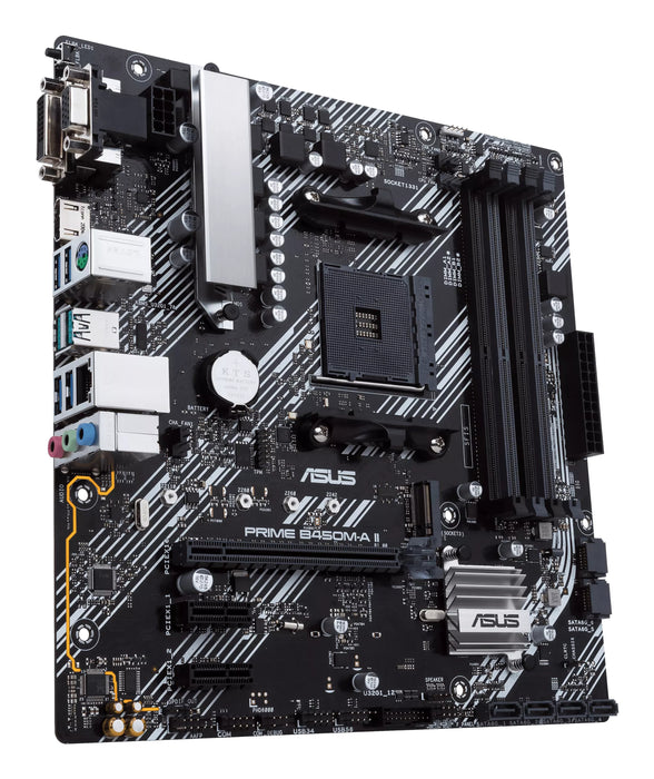ASUS Prime B450M-K II AMD B450 Socket AM4 micro ATX