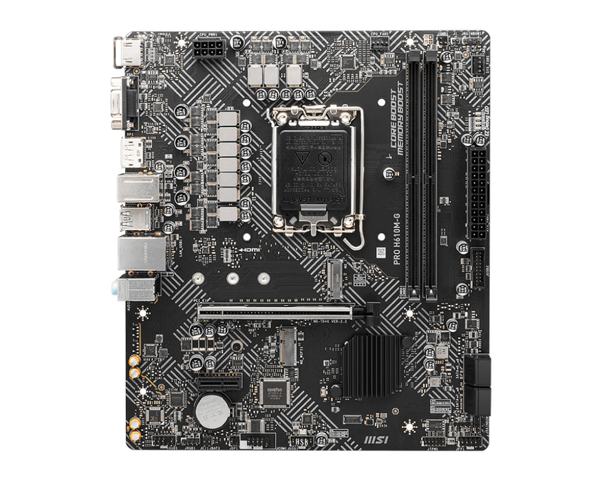 MSI PRO H610M-G motherboard